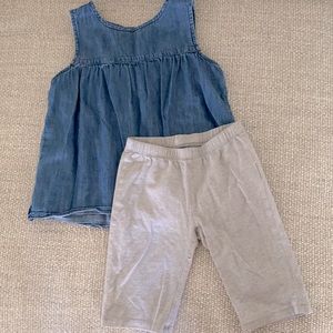 Girls top & shorts